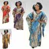 Shimmering Animal Print Kaftan