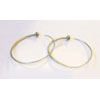 Tuareg Silver Hoop Earrings
